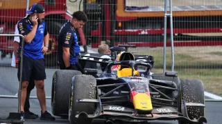 Red Bull to investigate "super dangerous" wing issue that led to Max Verstappen crash