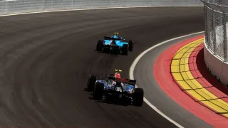 New Madrid F1 track footage captured by Police helicopter during F3 test