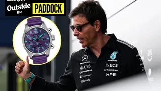 Why Toto Wolff wore two watches at the Singapore Grand Prix