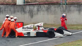 F1 History: Ayrton Senna and Alain Prost in 1989 Japanese GP