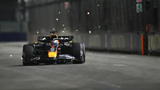 Red Bull's "Oracle Virtual Laps" at Singapore
