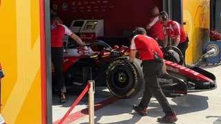 Ferrari, filming day a Madrid in mezzo ai lavori – VIDEO