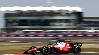 Hamilton tops Antonelli in British GP practice