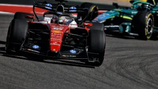 Charles Leclerc edges Kimi Antonelli in second F1 US GP practice
