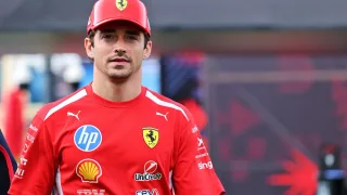 Charles Leclerc gives too much away about Ferrari engine in awkward interview after Azerbaijan GP