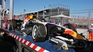 Arvid Lindblad counts the cost of Madrid F1 shunt
