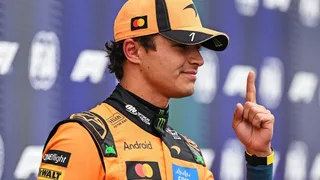 F1 Dutch GP: Lando Norris pips George Russell to dominant pole as rain threat looms