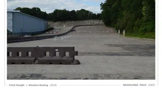 Alla ricerca di luoghi perduti: Brooklands motor racing circuit