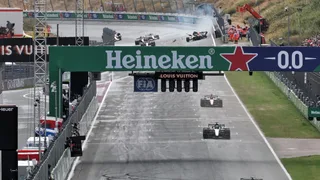F1's Dutch GP red-flagged after monster Verstappen crash
