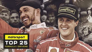 The 25 greatest Formula 1 drivers of all time, ranked