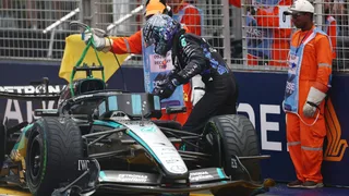 Russell reacts to ‘silly’ crash in Singapore Sprint