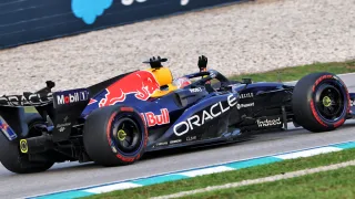 Max Verstappen edges Mercedes out by winning wet-dry thriller at Sepang