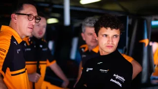 Lando Norris fuels Le Mans debut speculation after McLaren Hypercar test