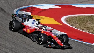Charles Leclerc shows Ferrari promise with FP2 top spot