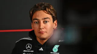 George Russell will serve F1 engine penalty but Mercedes unsure where