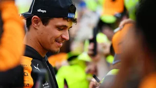 Lando Norris reflects on childhood dream during Goodwood Festival of Speed balcony celebration