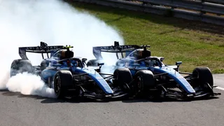 Carlos Sainz explains "fair" penalty for Alex Albon contact: "The worst possible outcome"