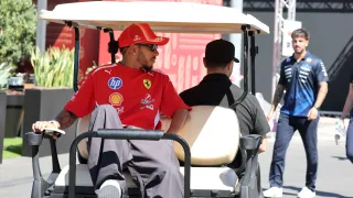 Lewis Hamilton fires back at sensational Ferrari media allegations