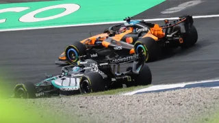 George Russell makes Mercedes deployment claim after Piastri overtake
