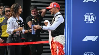 Hamilton again defends Vasseur over Ferrari criticism