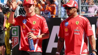 Charles Leclerc doubles down on ‘unfair' Ferrari F1 scrutiny after Lewis Hamilton fights