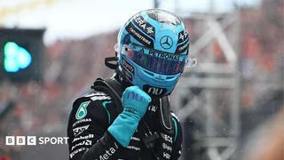 Mercedes' Russell secures Zandvoort sprint victory