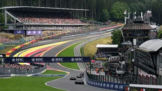Lapping Spa-Francorchamps, with Isack Hadjar