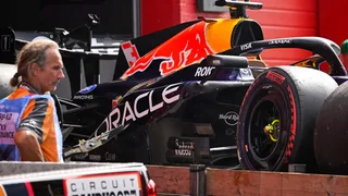 F1 Dutch GP red-flagged after Verstappen crash