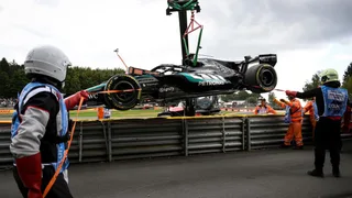 What we can learn from Mercedes' floor after George Russell's Belgian GP retirement