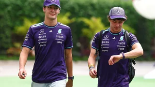 George Russell: "No-brainer" to run previous car as Mercedes splits specifications for Singapore