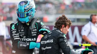 Where George Russell is suffering compared to Kimi Antonelli at Silverstone