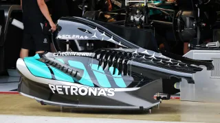 Mercedes brings radical W17 F1 upgrade at Sepang
