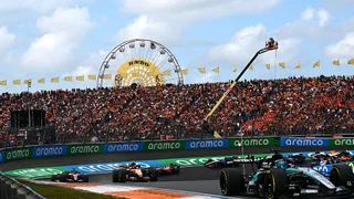 Russell cruises to F1 Sprint victory in Zandvoort