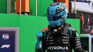 George Russell commands Zandvoort to take F1 Sprint Pole