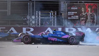 Colapinto handed Sepang penalty for causing Baku F1 pile-up