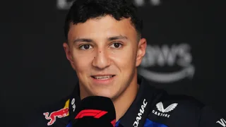 Isack Hadjar turns viral Dutch GP trophy moment into special Red Bull helmet design