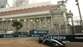 F1 Singapore GP: Russell tops FP1 with Verstappen also impressing