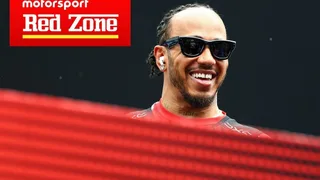 Lewis Hamilton reacts to stunning fan-made Ferrari helmet inspired by "Star Wars"