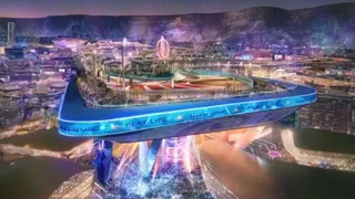 F1 lanciate in salita su… un palazzo di 20 piani: i lavori per la folle curva-1 di Qiddiya