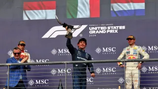 Donald Trump ally Ted Cruz brutally booed on F1 podium after US Grand Prix