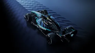 Mercedes show off special United States Grand Prix livery