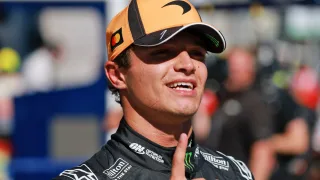 Lando Norris beats Kimi Antonelli to surprise first F1 pole at Madrid