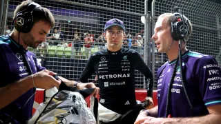 George Russell reveals when he plans to take another F1 engine penalty