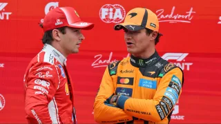 Charles Leclerc spies key Lando Norris weakness during Zandvoort Sprint