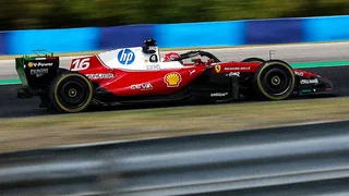 Leclerc fastest before hitting trouble in opening Hungarian GP practice