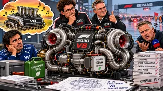 Report: New 2030 V8 plan has twin turbos & smaller hybrid?